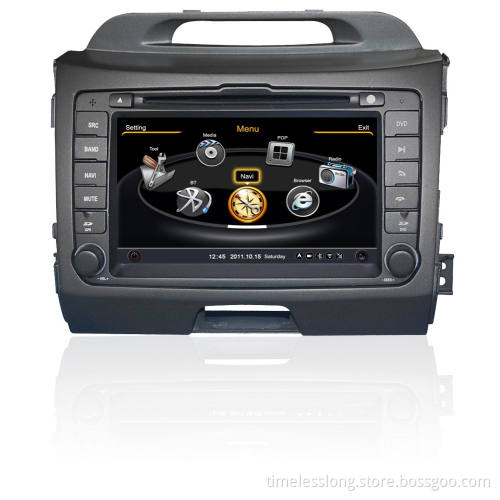 Car DVD Player for New Sportage (S100 NEW SOFTWARE)